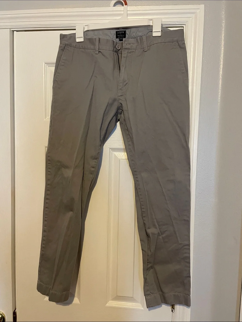 J. Crew Men's Taupe/Gray Chino Pants